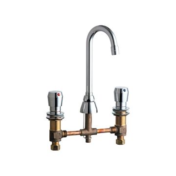 Chicago 785-665CP Lavatory Faucet Metering