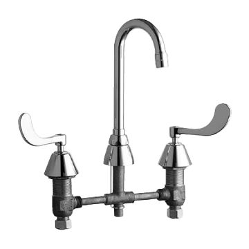 Chicago 785-ABCP E-Cast Concealed Kitchen Sink Faucet