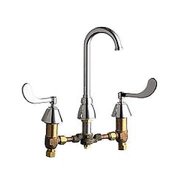 Chicago 785-SWGN1FCCP Concealed Kitchen Sink Faucet