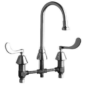 Chicago 786-CP Concealed Kitchen Sink Faucet (Discontinued)