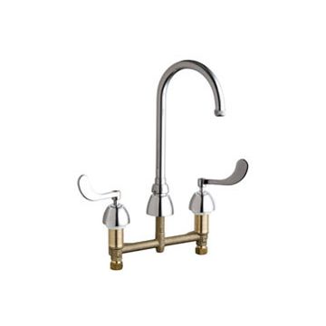 Chicago 786-GN2AFCE1ABCP Concealed Hot and Cold Water Sink Faucet