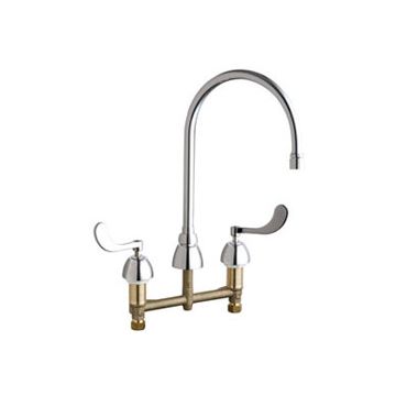 Chicago 786-GN8AE3VPCABCP Concealed Hot and Cold Water Sink Faucet