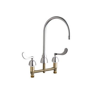 Chicago 786-GN8AFCE3ABCP Concealed Hot and Cold Water Sink Faucet