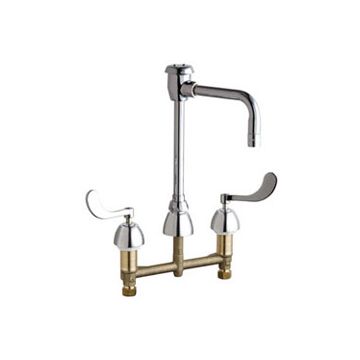 Chicago 786-GN8BVBE3-2ABCP Concealed Hot and Cold Water Sink Faucet