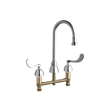 Chicago 786-XKABCP Concealed Hot and Cold Water Sink Faucet
