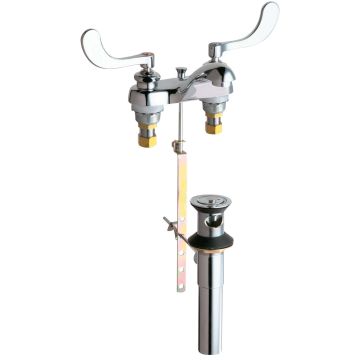 Chicago 797-317CP Lavatory Faucet w/ Pop-Up (Discontinued)