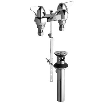 Chicago 797-V1000CP Lavatory Faucet w/ Pop-Up (Discontinued)