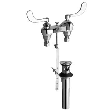Chicago 797-V317CP Lavatory Faucet w/ Pop-Up (Discontinued)