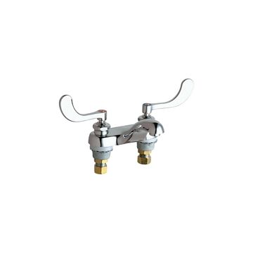 Chicago 802-E34-317ABCP Hot and Cold Water Sink Faucet