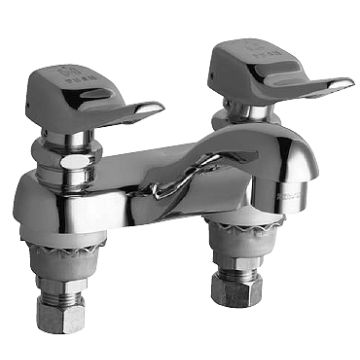 Chicago 802-V336CP Lavatory Metering Faucet (Discontinued)
