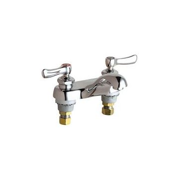 Chicago 802-VE2805-244ABCP Hot and Cold Water Sink Faucet