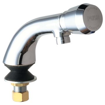 Chicago 807-E12-665PSHCP Metering Faucet (Discontinued)