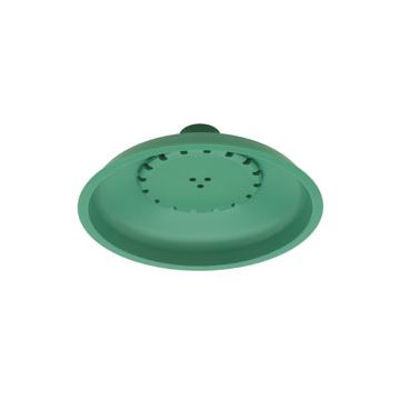 Haws 8129FC Plastic Drench Showerhead Green (Discontinued)