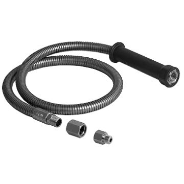 Chicago 83-58NF Pre-Rinse Hose & Handle - 58" Flexible SS (Discontinued)
