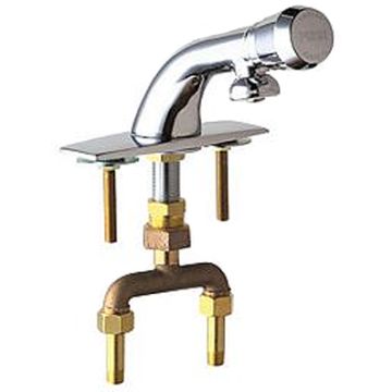 Chicago 844-665PSHCP Lavatory Metering Faucet (Discontinued)