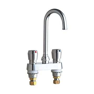 Chicago 895-665GN1AFCABCP Hot and Cold Water Sink Faucet