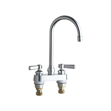 Chicago 895-GN2AE35ABCP Hot and Cold Water Sink Faucet