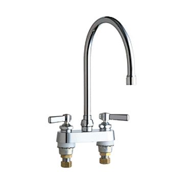 Chicago 895-GN8AE3VPAABCP Hot and Cold Water Sink Faucet