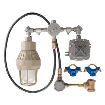 Haws 9001EXPC1D1 120 VAC Emergency Alarm and Light System