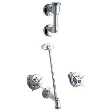 Chicago 911-CP Wall Mounted Concealed Faucet