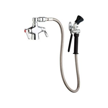 Chicago 919-VBHS90ANGXKCAB Deck Mounted Pre-Rinse Fitting