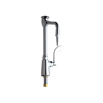 Chicago 928-VR317XKCP Vandal Proof Single Inlet Cold Water Faucet with Vacuum Breaker