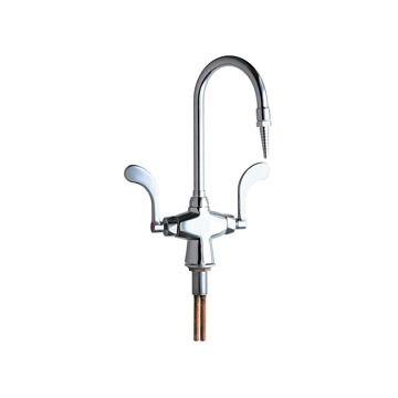 Chicago 929-317XKCP Hot and Cold Water Mixing Faucet