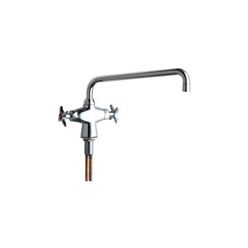 Chicago 931-L12ABCP Hot and Cold Water Mixing Faucet