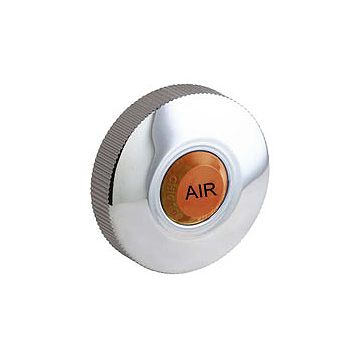 Chicago 945-AIRJKCP 1-7/8" Round Metal Handle w/Air Index Button