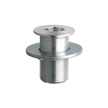 Chicago 9901-NF Aluminum Burette Rod Socket 3/4" - Recessed Mount