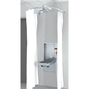 Guardian AP250-065 Drench Shower Privacy Curtain