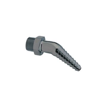 Chicago E7XTJKSAM Full Flow Laboratory 30 Degree Angled Serrated Nozzle 