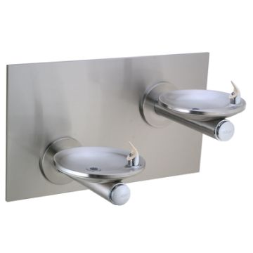 Elkay EDFPBM117FPRAK Freeze Resistant NON-REFRIGERATED In-Wall Dual Drinking Fountain