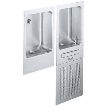 Elkay EFRPCM8K Fully Recessed Water Cooler w/ Cuspidor
