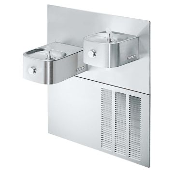 Elkay ERFPMVR28RAK In-Wall Dual Drinking Fountain with Vandal-Resistant Bubbler