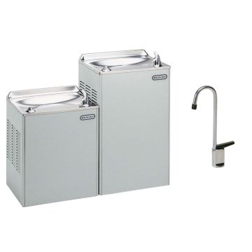 Elkay EWTLA14LK Dual Drinking Fountain Glass Filler