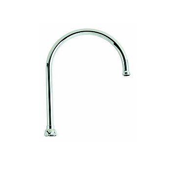 Chicago GN8BE1MJKCP 8" C-C Rigid/Swing Gooseneck Spout w/Quixtop Outlet (Discontinued)