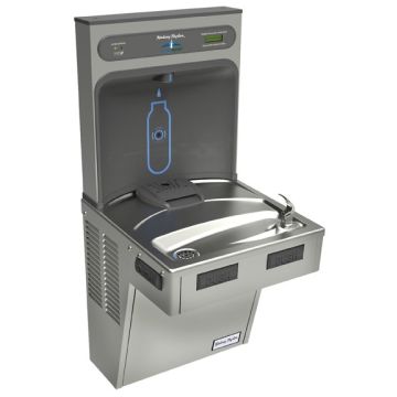 Halsey Taylor HydroBoost HTHB-HACLRWF-PV Filtered NON-REFRIGERATED Drinking Fountain with Bottle Filler