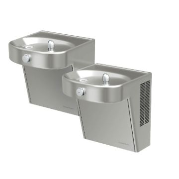 Halsey Taylor HVR8HD-BL-ADA Heavy Duty Vandal-Resistant Dual Drinking Fountain