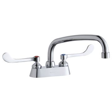 Elkay LK406AT10T6 4" Centerset Deck Mount Faucet