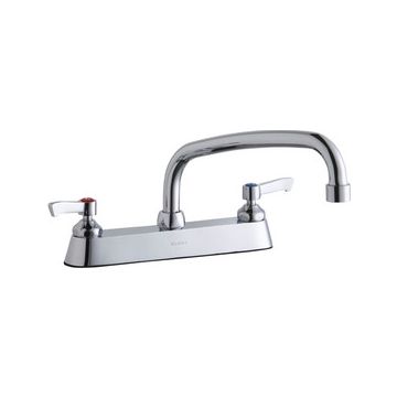 Elkay LK810AT10L2 8" Centerset Deck Mount Faucet