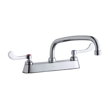 Elkay LK810AT10T4 8" Centerset Deck Mount Faucet