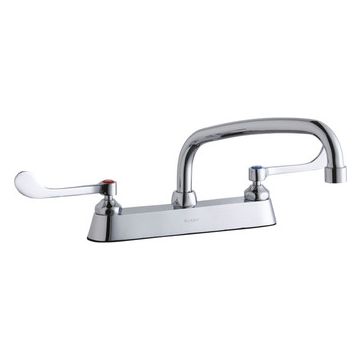 Elkay LK810AT10T6 8" Centerset Deck Mount Faucet
