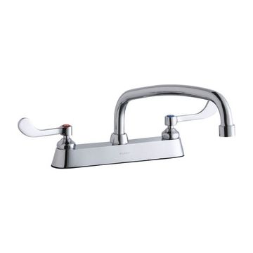 Elkay LK810AT12T4 8" Centerset Deck Mount Faucet