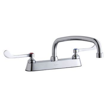 Elkay LK810AT12T6 8" Centerset Deck Mount Faucet