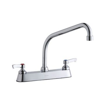 Elkay LK810HA10L2 8" Centerset Deck Mount Faucet