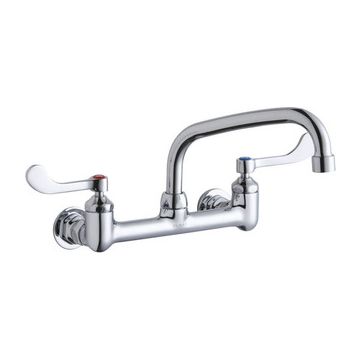 Elkay LK940AT08T4H 8" Centerset Wall Faucet