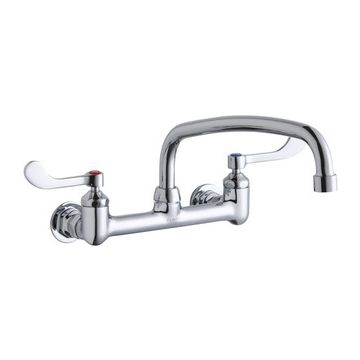 Elkay LK940AT12T4H 8" Centerset Wall Faucet