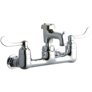 Elkay LK940BP03T4H 8" Centerset Wall Faucet