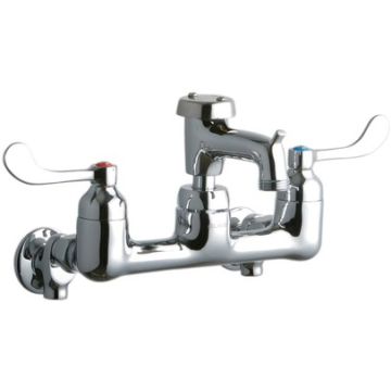 Elkay LK940BP03T4S 8" Centerset Wall Faucet